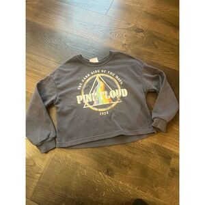 Kids Pink Floyd The Dark Side of the Moon 1973 Graphic Sweatshirt Size M 7/8